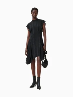 All Saints AllSaints Fleur Dress Black New