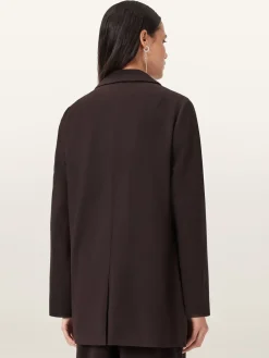 All Saints AllSaints Red Aleida Tri Blazer Outlet