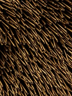 All Saints AllSaints Yellow Bettina Bead Clutch Outlet