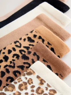 Next Ankle Socks 7 Pack Animal Print Best