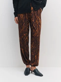 Next Jersey Harem Joggers Animal Print New