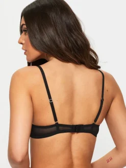 Ann Summers Black & White Pad Balcony Sexy Lace Underwired Bras 2 Pack Black & White Outlet