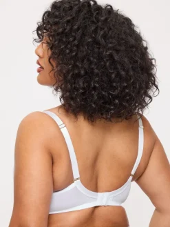 Ann Summers White DD+ Non Pad Plunge Sexy Lace Bra Online