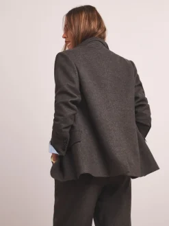 JD Williams Anthology By Grey Premium Herringbone Single Breasted Blazer Outlet