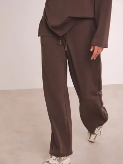 JD Williams Anthology By Brown Premium Wide Leg Joggers Sale