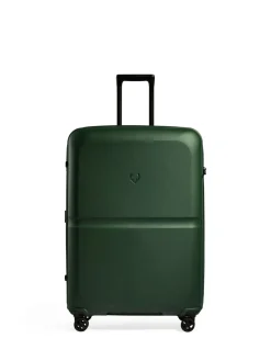 Antler Large Single Stripe Luggage Green Discount