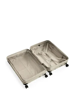 Antler Large Single Stripe Luggage Natural New