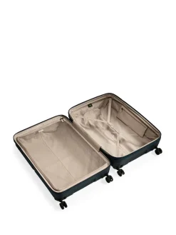 Antler Large Single Stripe Luggage Blue Discount