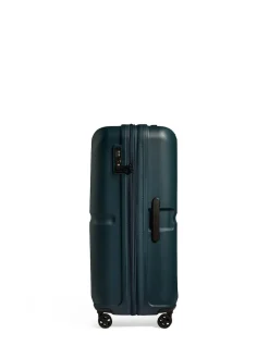 Antler Large Single Stripe Luggage Blue Discount