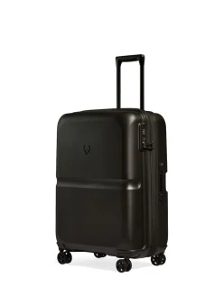 Antler Medium in Single Stripe Luggage Bag Black Discount