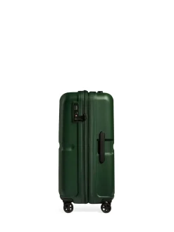 Antler Medium in Single Stripe Luggage Bag Green Hot