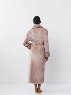 Aruelle Demi Full Length Pink Soft Textured Robe Hot