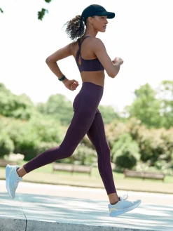 Next Active Sports Dry Tech Sculpting Leggings Aubergine Outlet