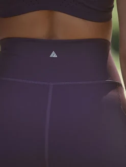 Next Active Sports Dry Tech Sculpting Leggings Aubergine Outlet