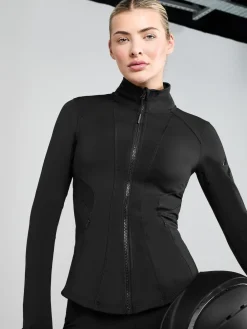 Aztec Diamond Fitted Jacket Black Online