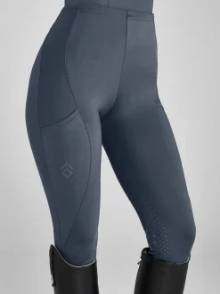 Aztec Diamond Full Seat Core Leggings Petrol