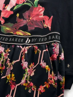 B by Ted Baker Black Floral Black Pyjamas