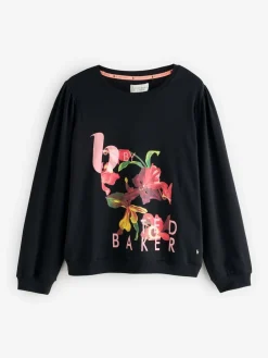 B by Ted Baker Black Floral Black Pyjamas