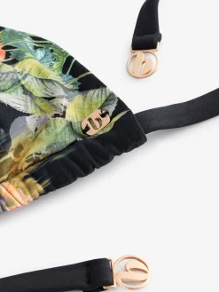 B by Ted Baker Koi Triangle Black Bikini Top Clearance