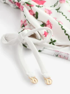 B by Ted Baker Tummy Control Bandeau Swimsuit White New