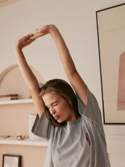 Bath & Body Works Grey Cycling Short Pyjamas Set Best