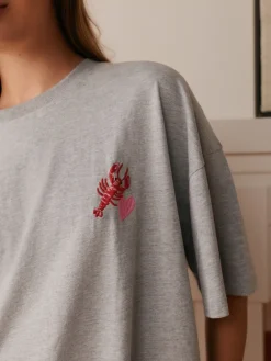 Bath & Body Works Grey Cycling Short Pyjamas Set Best