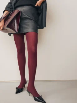 Next 60 Denier Tights 1 Pack Berry Sale