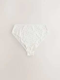 Next Berry Pink High Waist High Leg Cotton Rich Knickers 5 Pack Best