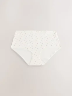 Next Berry Pink Midi Cotton Rich Knickers 5 Pack Online