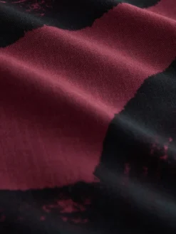 Next Berry Red N Swirl Square Lightweight Scarf