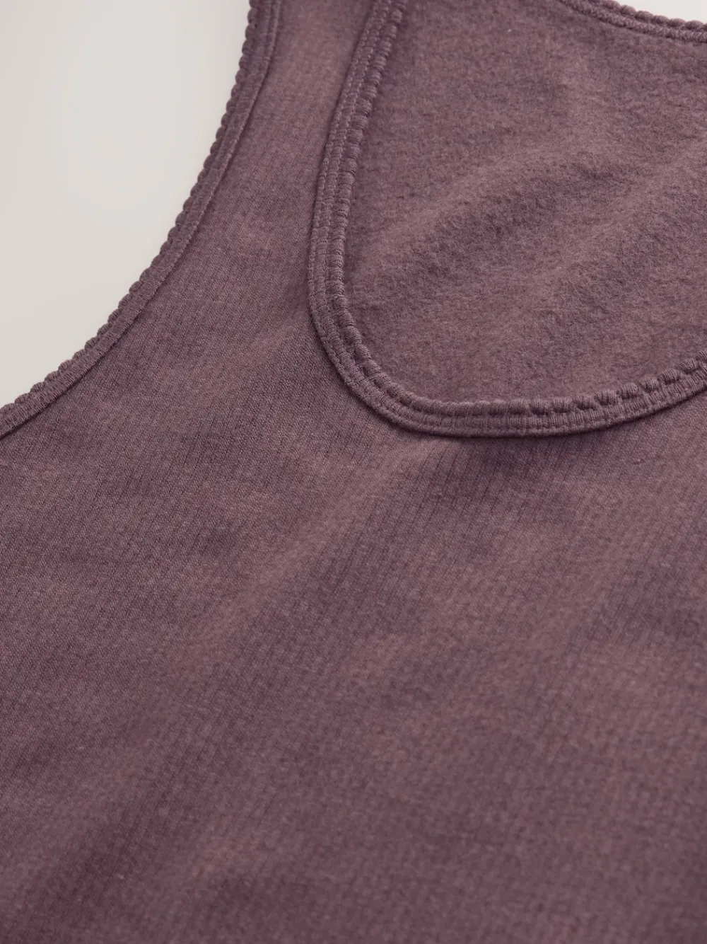 Next Thermal Maximum Warmth Cosy Ribbed Vest Berry Outlet
