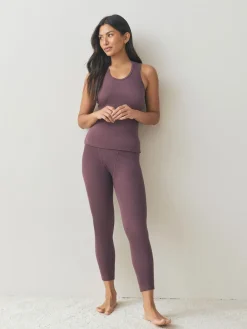 Next Thermal Maximum Warmth Cosy Ribbed Legging Berry Discount