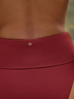 Next Berry Wine High Waist High Leg Roll Top Best