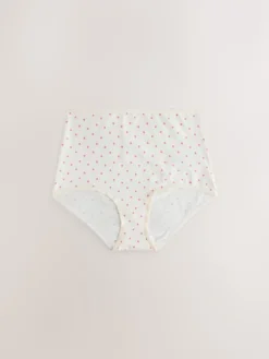 Next Full Brief Cotton Rich Knickers 7 Pack Berry/Pink New