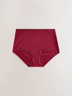 Next Full Brief Cotton Rich Knickers 7 Pack Berry/Pink New