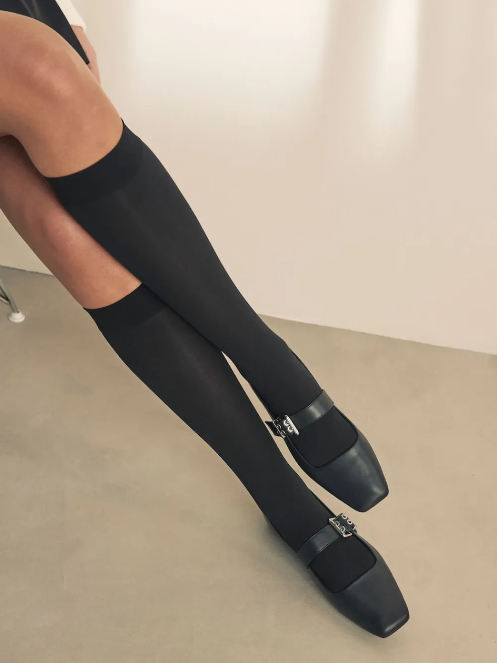 Next Black 60 Denier Knee High Socks 3 Pack