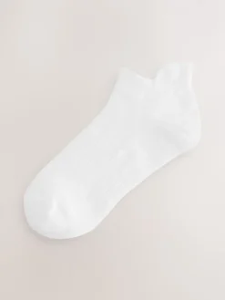 Next Black & White Blister Resist Trainer Socks 3 Pack Black & White Best