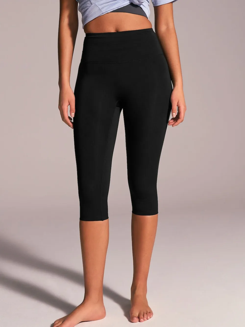 Next Black Active Power Capri Leggings