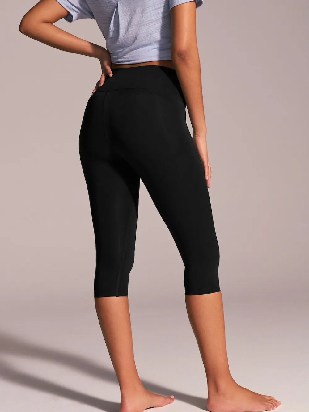 Next Black Active Power Capri Leggings