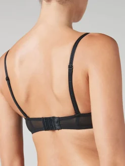 Next A-DD Triple Boost Push-Up Strapless Bra Black New