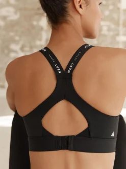 Next B-G Active High Impact Dry Tech Sports Bra Black Clearance