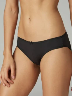 Next Bikini Microfibre Knickers 7 Pack Black New