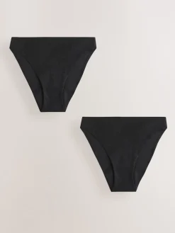 Next Black Brazilian Anti Leak Knickers 2 Pack Online