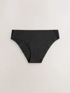 Next Brazilian No VPL Comfort Knickers 3 Pack Black Outlet