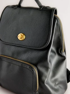 Next Black Clean Backpack Best