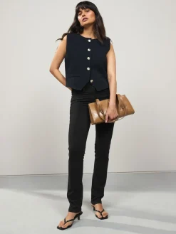 Next Slim Lift And Shape Jeans Black clean Best