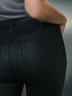 Next Coated Denim Skinny Jeans Black Clearance