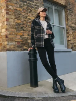 Next Cord Leggings Black New