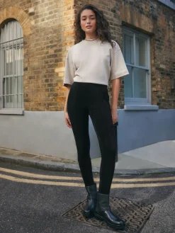 Next Cord Leggings Black New