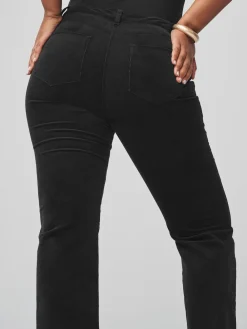 Next Corduroy Bootcut Hourglass Trousers Black Discount